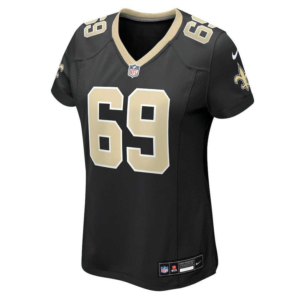 Nike Barry Wesley New Orleans Saints Women's Team Game Jersey Black