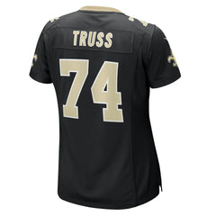 Nike Xavier Truss New Orleans Saints Women's Team Game Jersey Black