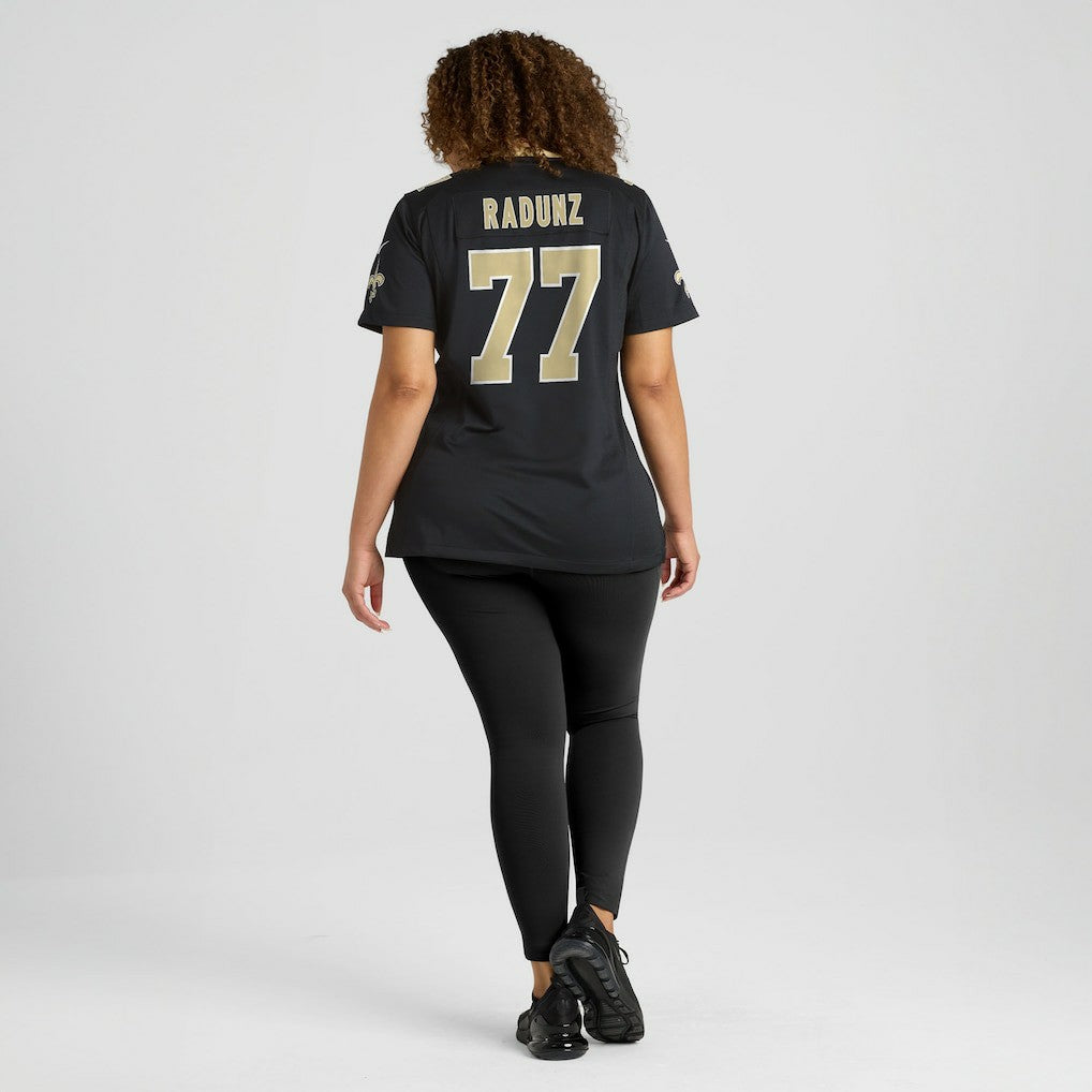 Nike Dillon Radunz New Orleans Saints Women's Team Game Jersey Black