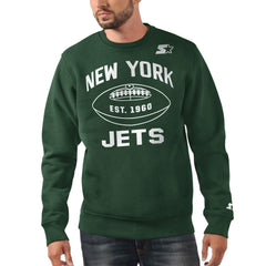 New York Jets Starter Classic Fleece Sweatshirt Green