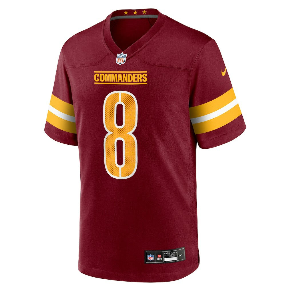Nike Marcus Mariota Washington Commanders Team Game Jersey Burgundy