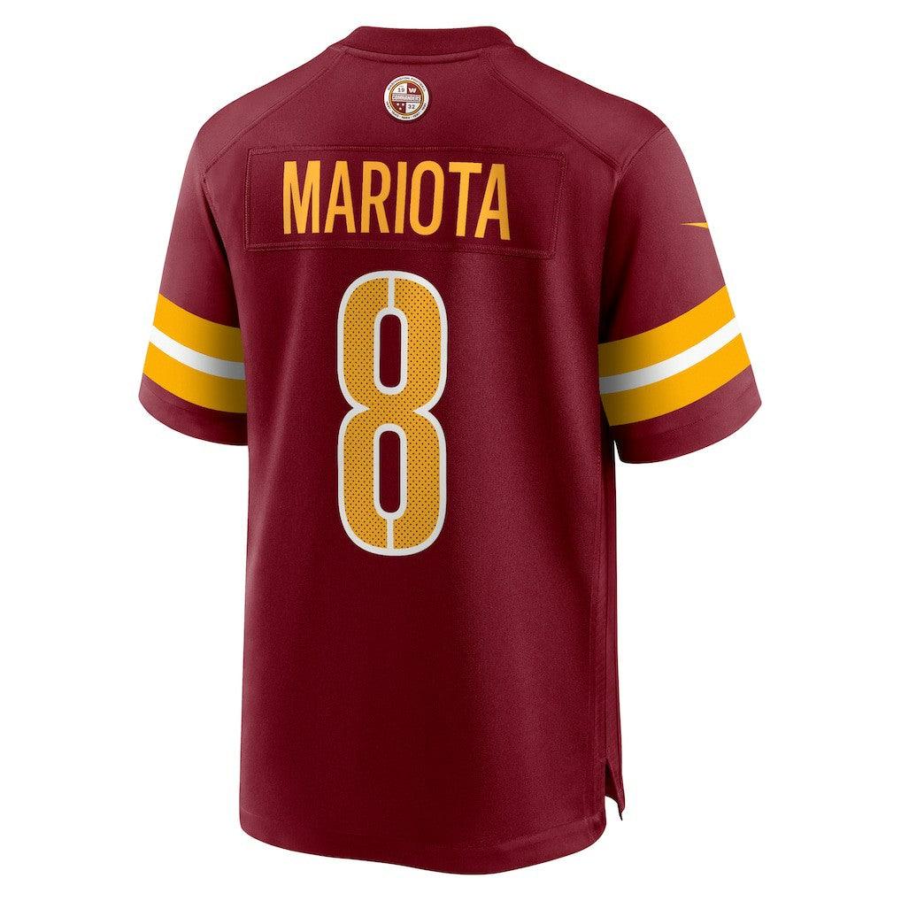 Nike Marcus Mariota Washington Commanders Team Game Jersey Burgundy