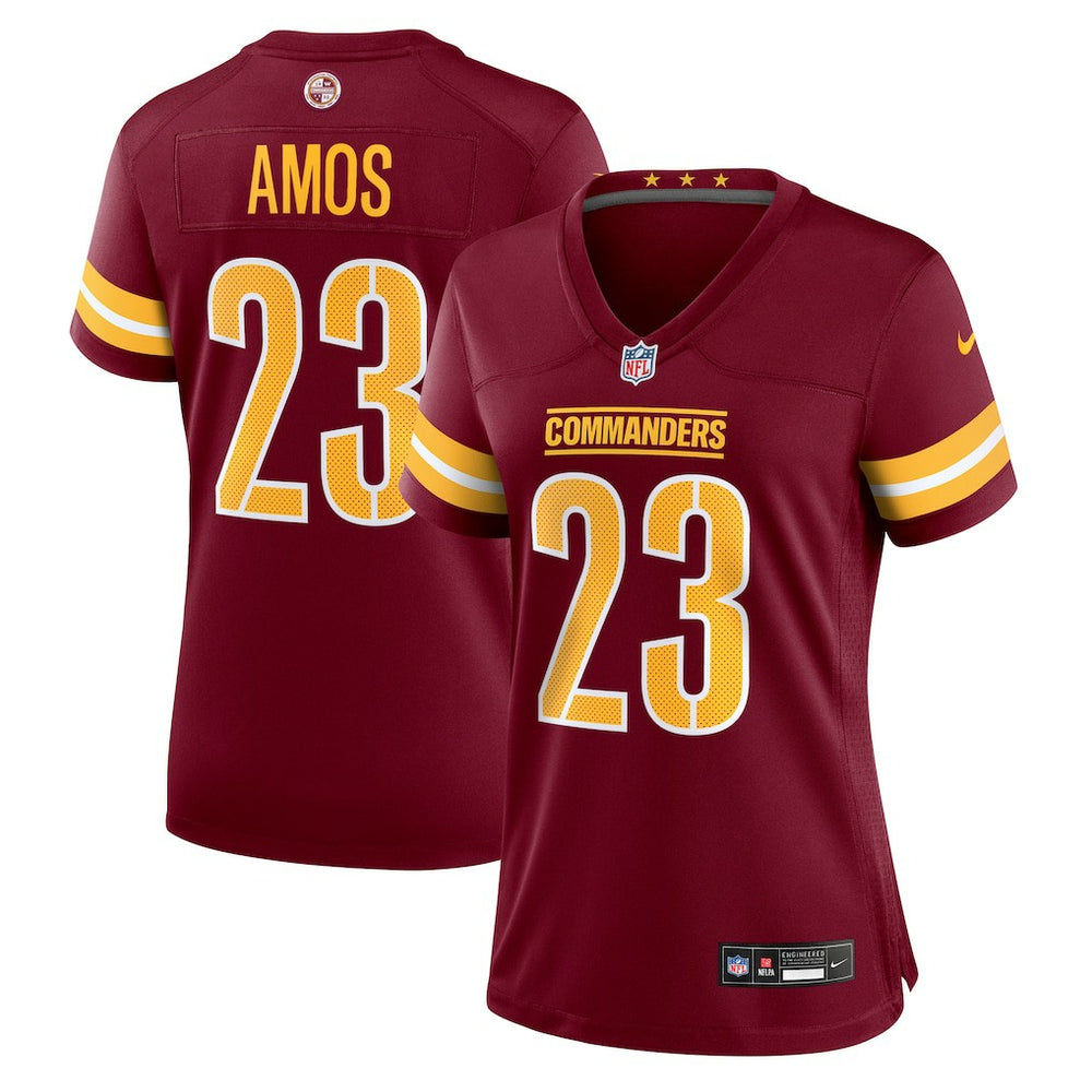 Nike Trey Amos Washington Commanders Women's Team Game Jersey Burgundy