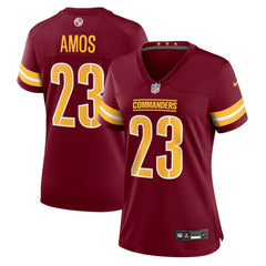 Nike Trey Amos Washington Commanders Women's Team Game Jersey Burgundy