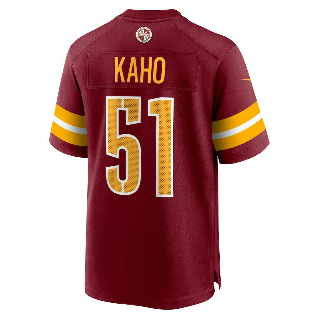 Nike Ale Kaho Washington Commanders Team Game Jersey Burgundy