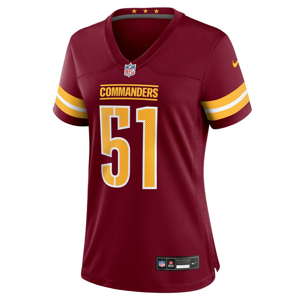Nike Ale Kaho Washington Commanders Women's Team Game Jersey Burgundy