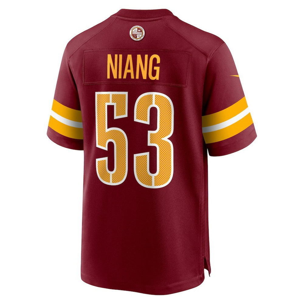 Nike Lucas Niang Washington Commanders Team Game Jersey Burgundy