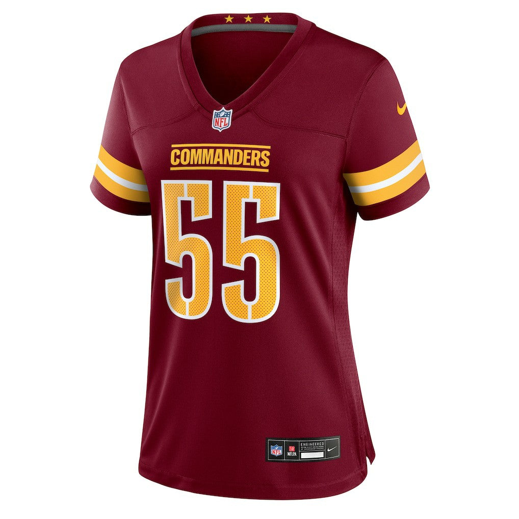 Nike Jacob Martin Washington Commanders Women's Team Game Jersey Burgundy