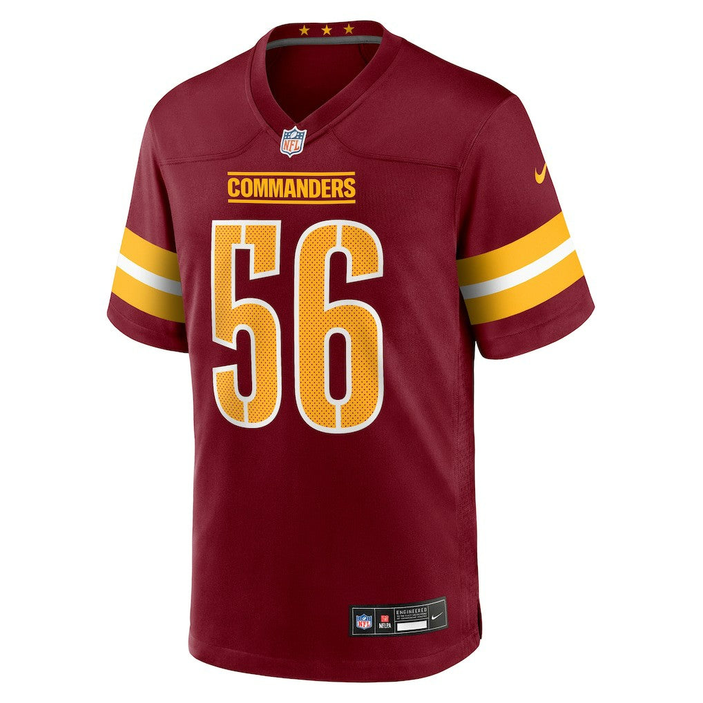 Nike Kain Medrano Washington Commanders Team Game Jersey Burgundy