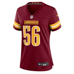 Nike Kain Medrano Washington Commanders Women's Team Game Jersey Burgundy