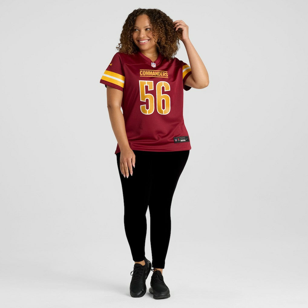 Nike Kain Medrano Washington Commanders Women's Team Game Jersey Burgundy