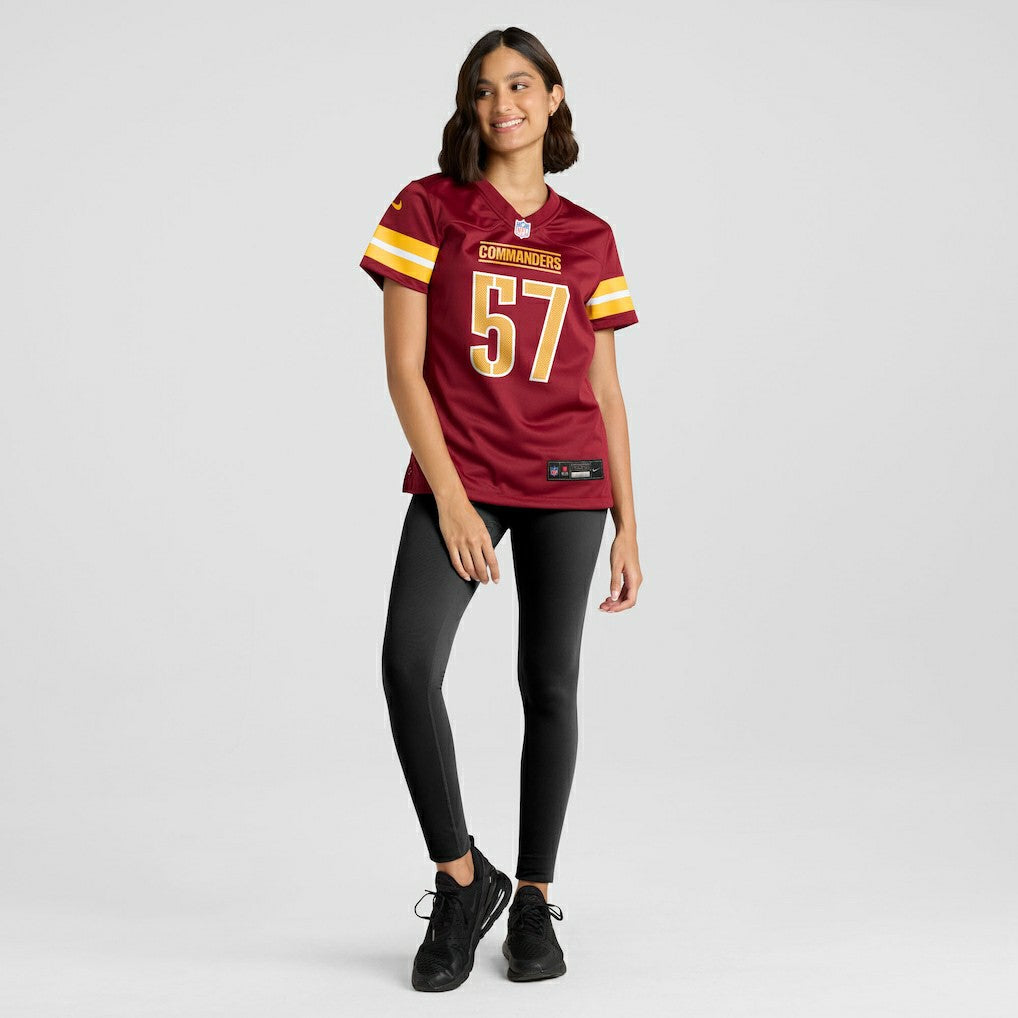 Nike Nick Bellore Washington Commanders Women's Team Game Jersey Burgundy