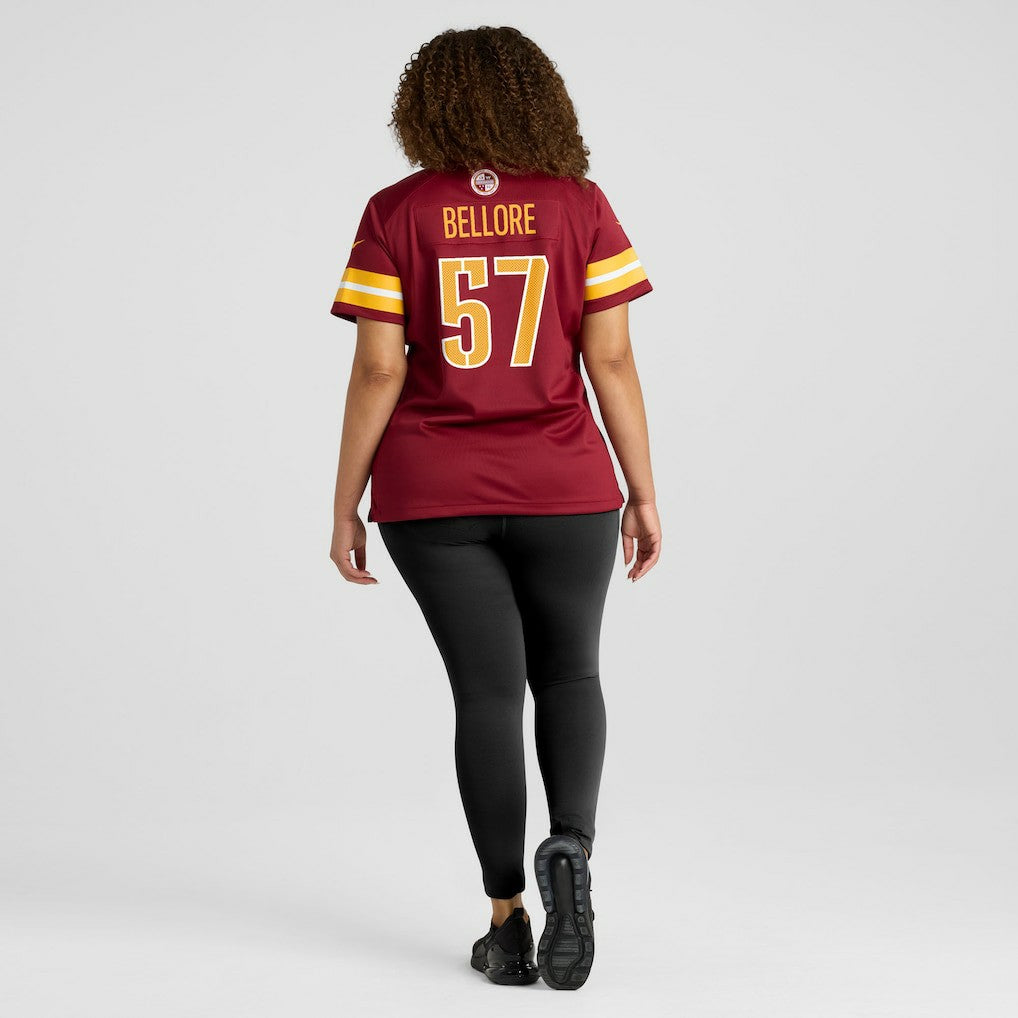 Nike Nick Bellore Washington Commanders Women's Team Game Jersey Burgundy