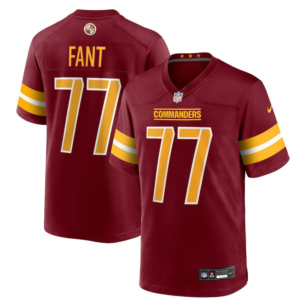 Nike George Fant Washington Commanders Team Game Jersey Burgundy