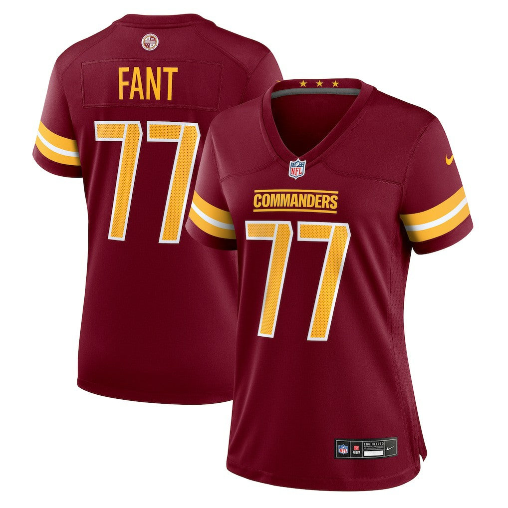 Nike George Fant Washington Commanders Women's Team Game Jersey Burgundy