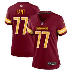 Nike George Fant Washington Commanders Women's Team Game Jersey Burgundy