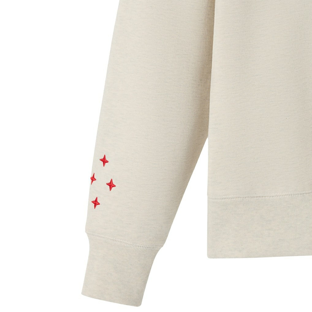 Chicago Bulls OVO x NBA Fleece Sweatshirt Natural