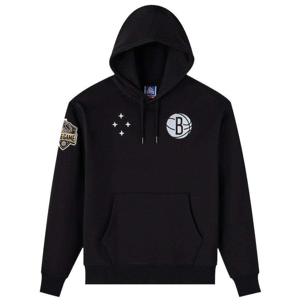 Brooklyn Nets OVO x NBA Fleece Hoodie Black