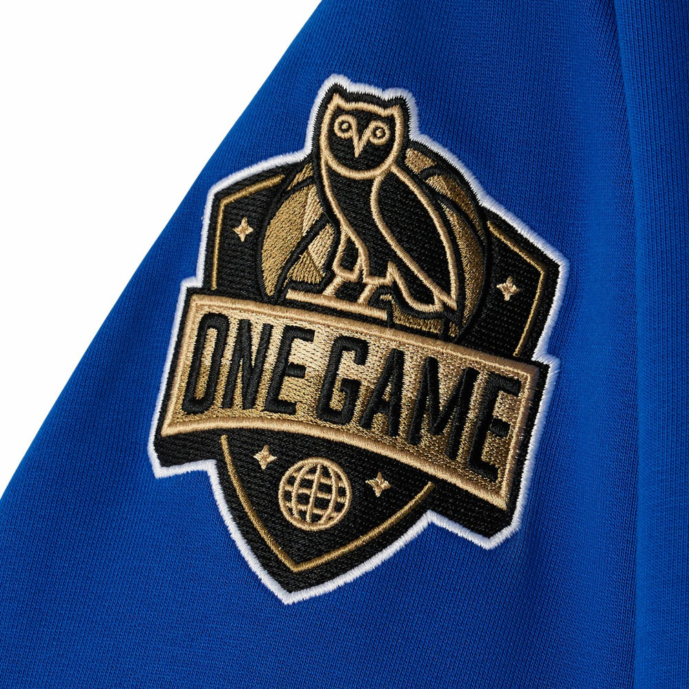 New York Knicks OVO x NBA Fleece Hoodie Blue
