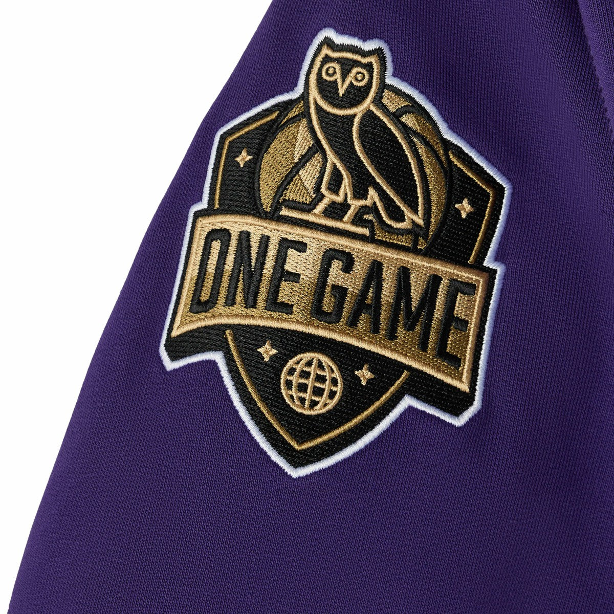 Phoenix Suns OVO x NBA Fleece Hoodie Purple