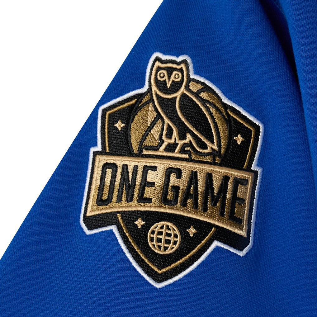 Golden State Warriors OVO x NBA Fleece Hoodie Royal