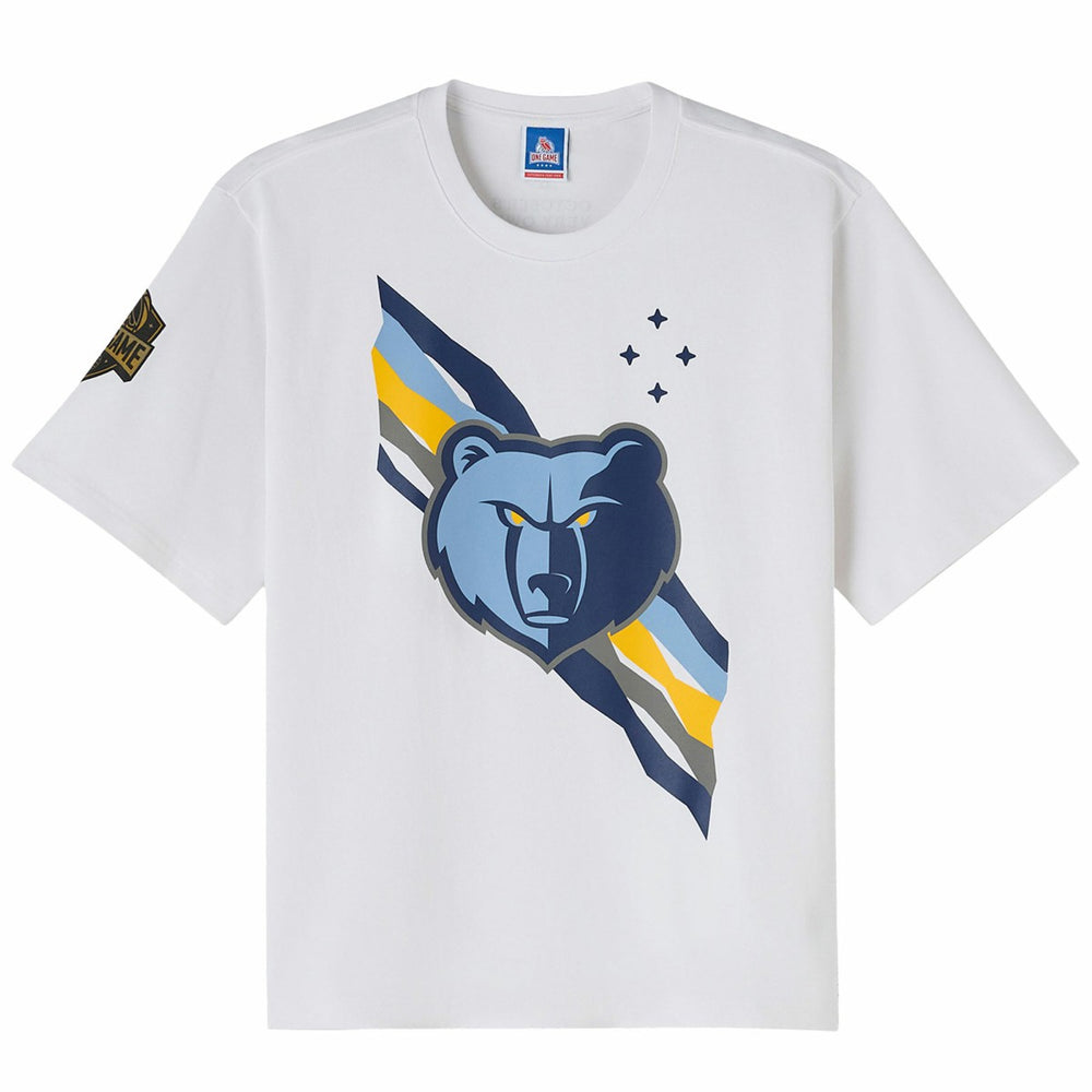 Memphis Grizzlies OVO x NBA Heavyweight T-Shirt White