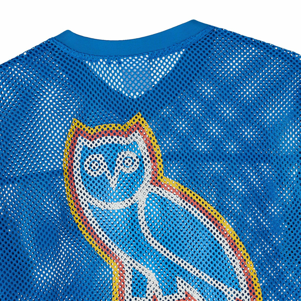 Oklahoma City Thunder OVO x NBA Mesh Football Fashion Jersey Blue