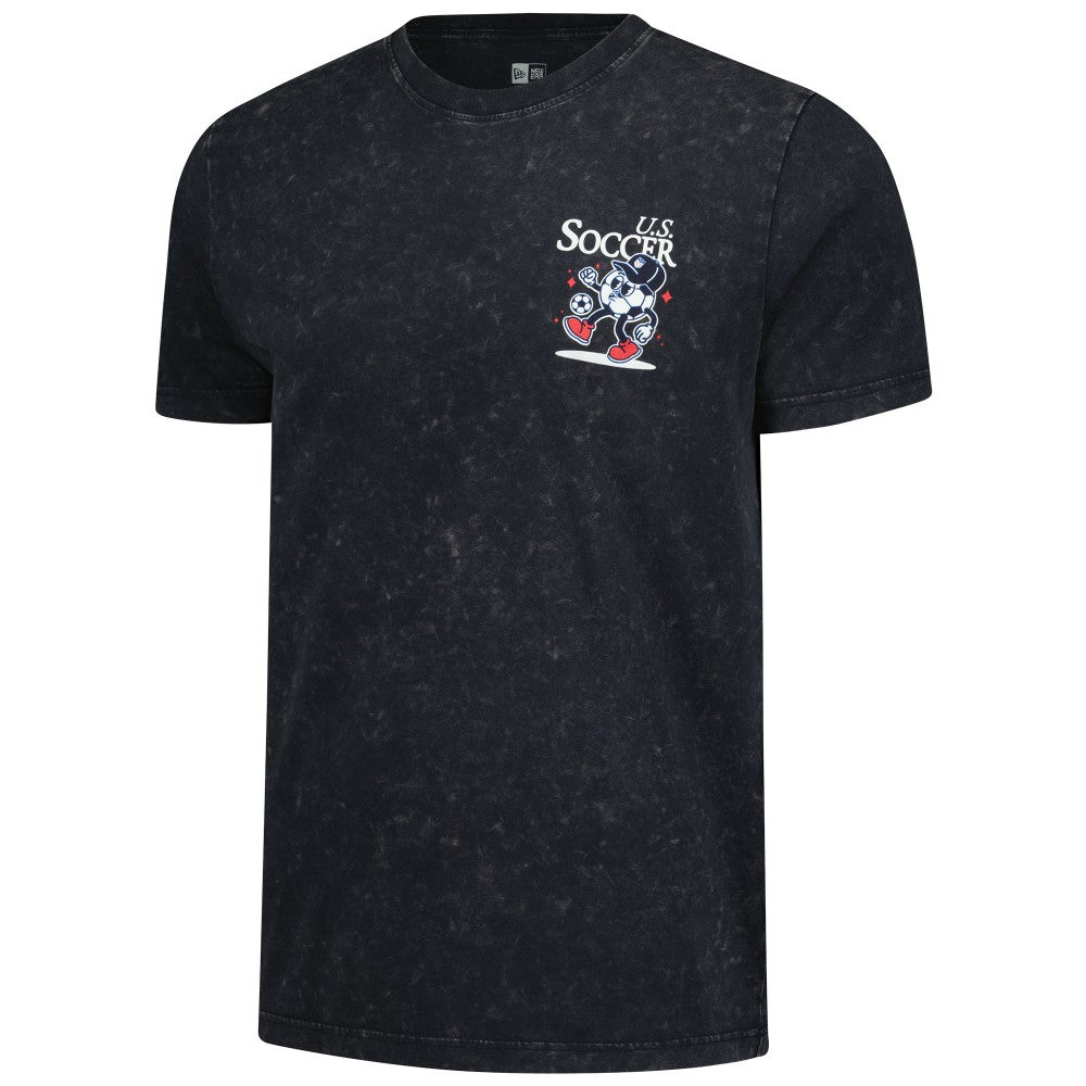 USMNT New Era Old School Sport Washed T-Shirt Navy - New Era cheap