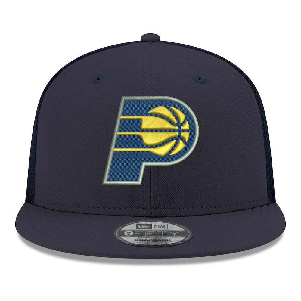 Indiana Pacers Core Logo Meshback 9FIFTY Snapback Hat Navy | New Era for sale