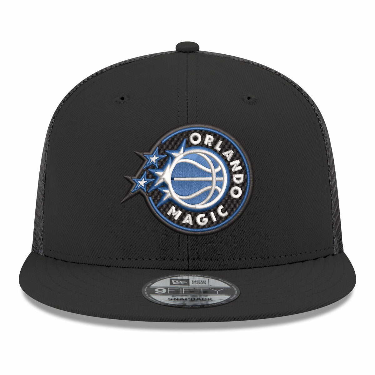 Orlando Magic Core Logo Meshback 9FIFTY Snapback Hat Black | New Era for sale