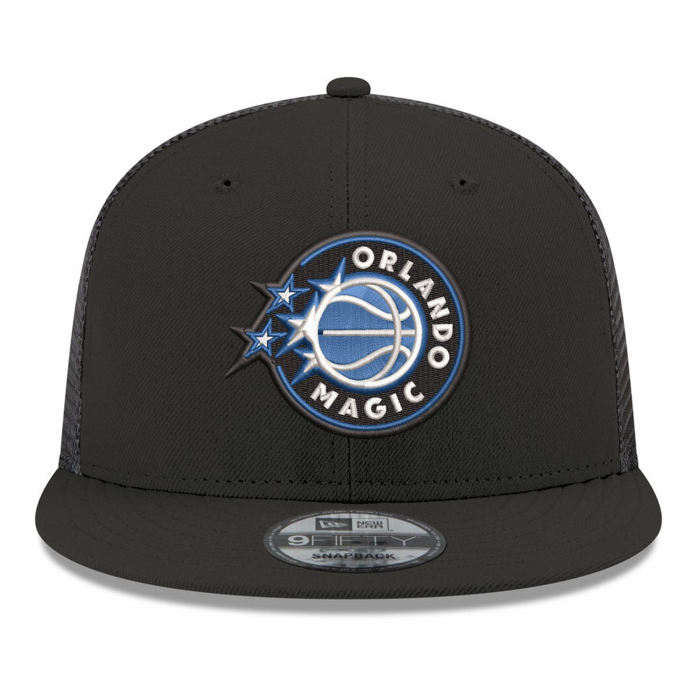 Orlando Magic Core Logo Meshback 9FIFTY Snapback Hat Black | New Era for sale