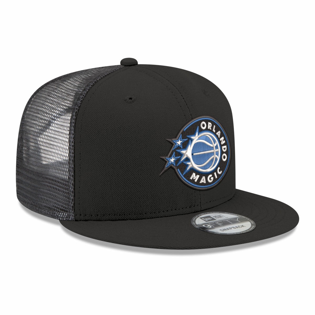 Orlando Magic Core Logo Meshback 9FIFTY Snapback Hat Black | New Era for sale