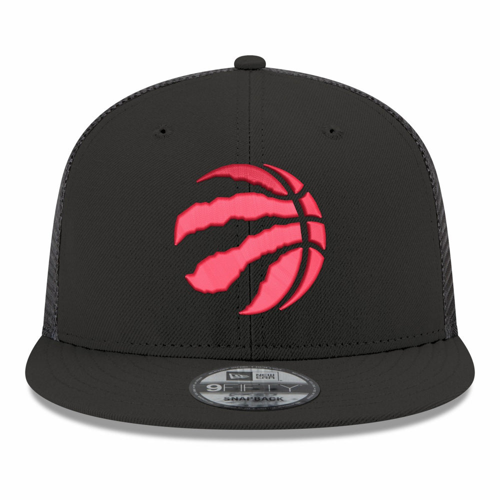 Toronto Raptors Core Logo Meshback 9FIFTY Snapback Hat Black | New Era Near Me