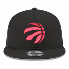 Toronto Raptors Core Logo Meshback 9FIFTY Snapback Hat Black | New Era Near Me