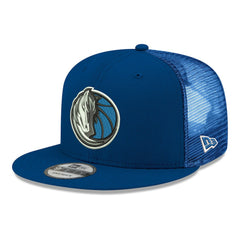 Dallas Mavericks Core Logo Meshback 9FIFTY Snapback Hat for sale Navy | New Era for sale