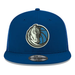 Dallas Mavericks Core Logo Meshback 9FIFTY Snapback Hat for sale Navy | New Era for sale