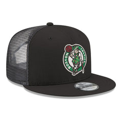 Boston Celtics Core Logo Meshback 9FIFTY Snapback Hat Black | New Era for sale