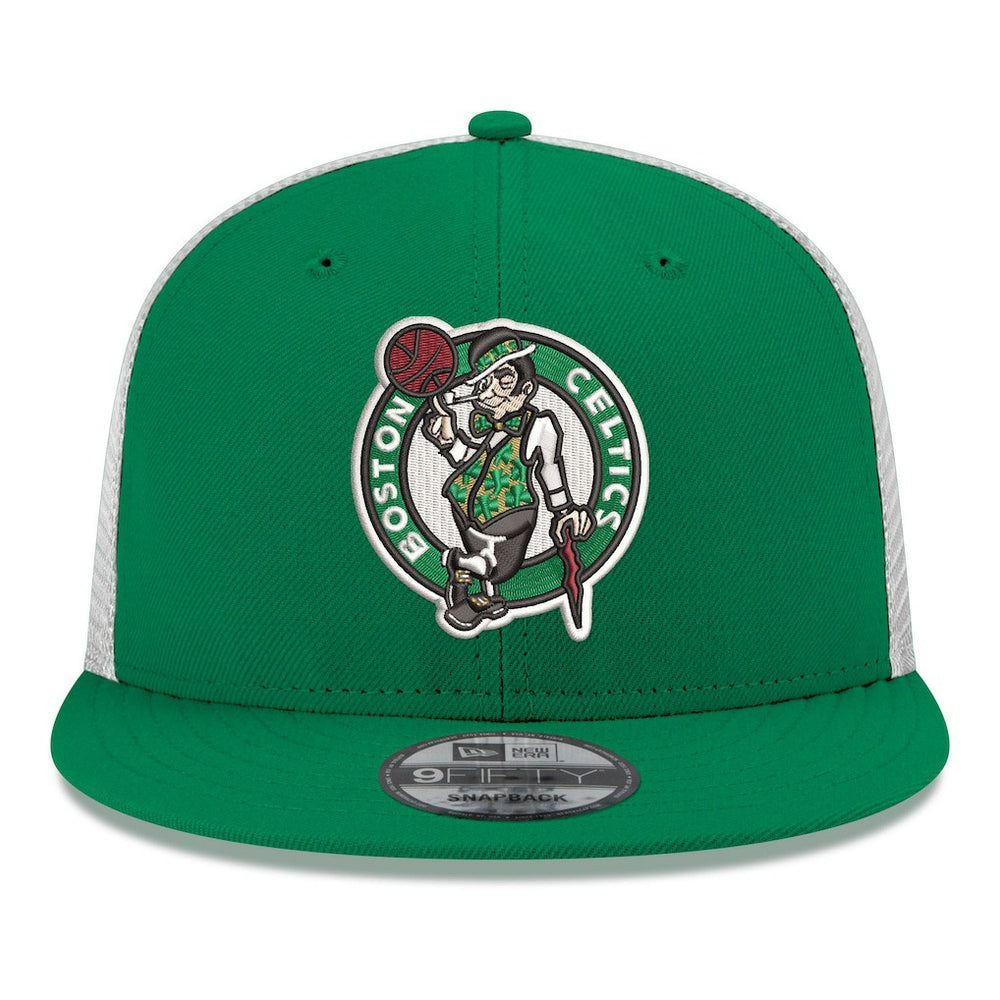 Boston Celtics Core Logo Meshback 9FIFTY Snapback Hat Kelly Green | New Era outlet