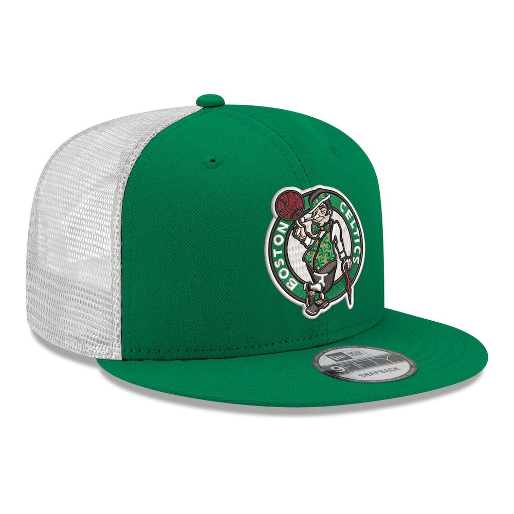 Boston Celtics Core Logo Meshback 9FIFTY Snapback Hat Kelly Green | New Era outlet