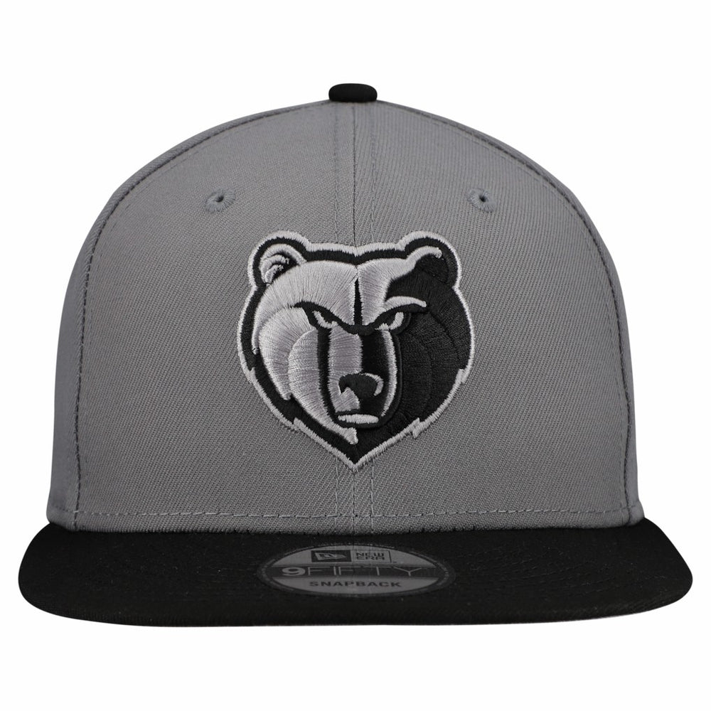 Memphis Grizzlies Core Logo Storm Gray Two-Tone 9FIFTY Snapback Hat Gray | New Era online