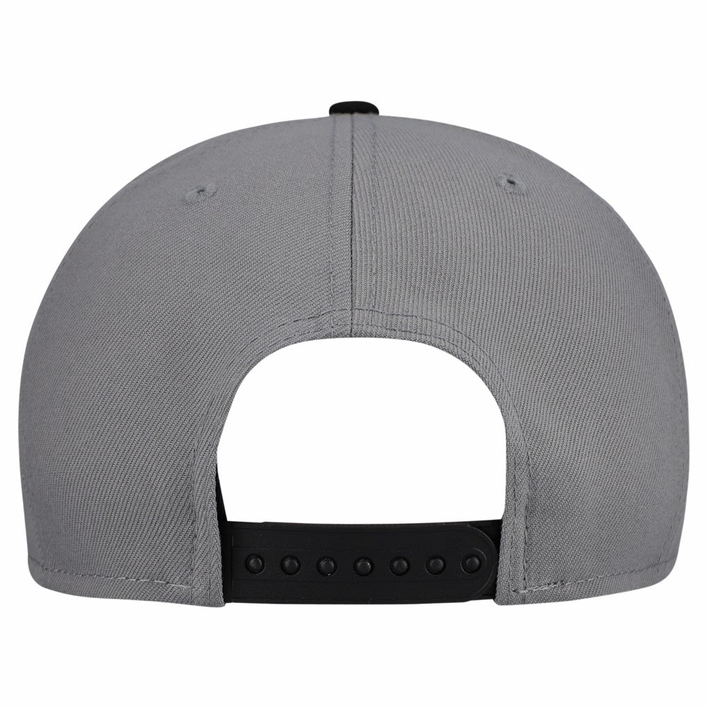 Miami Heat Core Logo Storm Gray Two-Tone 9FIFTY Snapback Hat Gray | New Era for sale