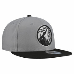 Minnesota Timberwolves Core Logo Storm Gray Two-Tone 9FIFTY Snapback Hat Gray | New Era for sale