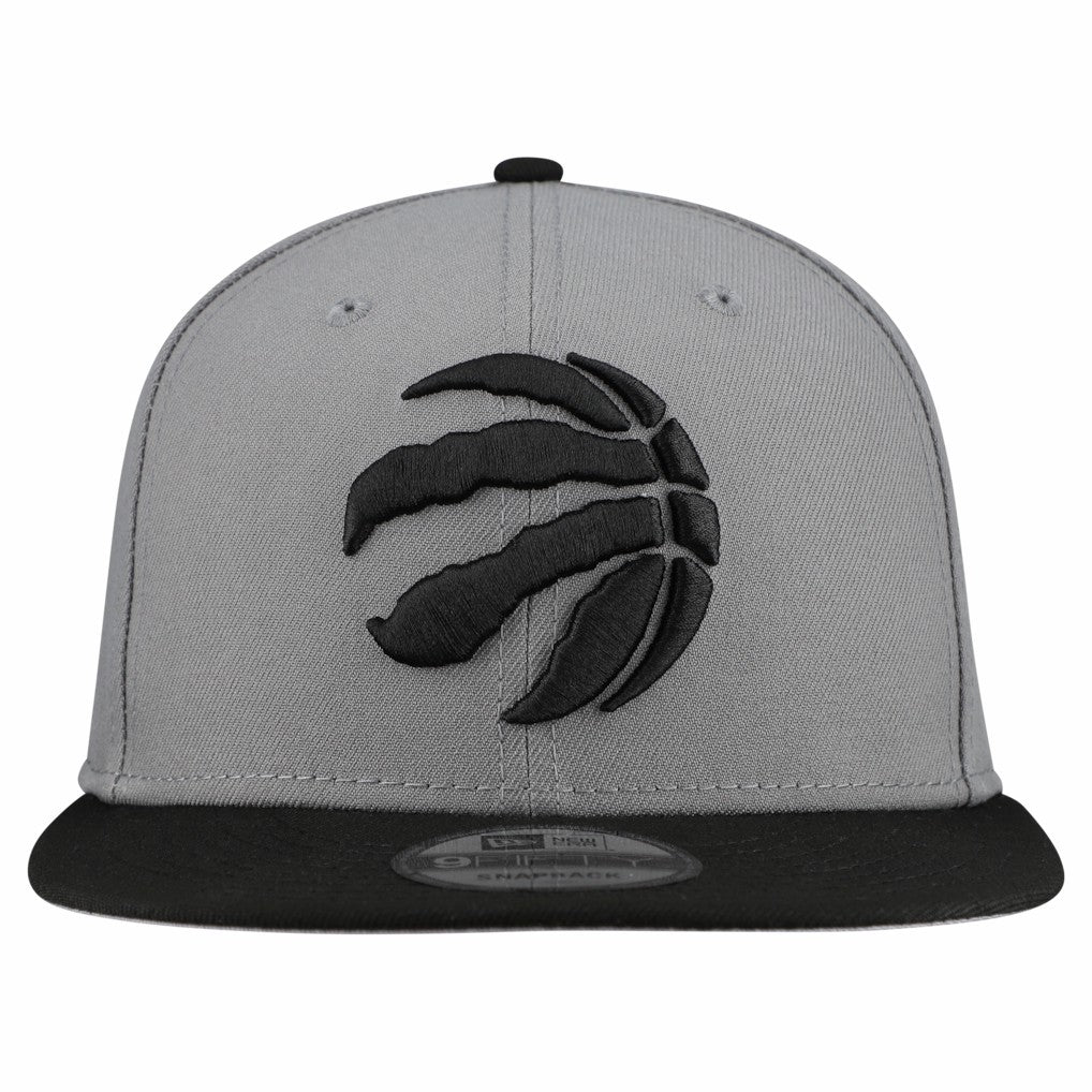 Toronto Raptors Core Logo Storm Gray Two-Tone 9FIFTY Snapback Hat Gray | New Era online