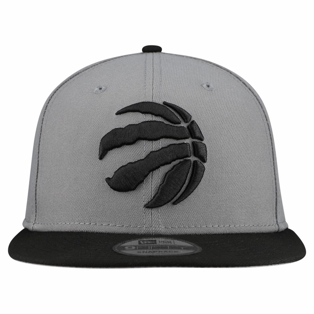 Toronto Raptors Core Logo Storm Gray Two-Tone 9FIFTY Snapback Hat Gray | New Era online