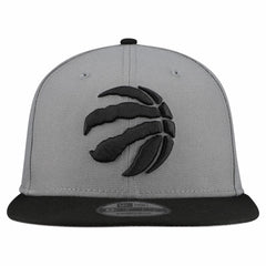 Toronto Raptors Core Logo Storm Gray Two-Tone 9FIFTY Snapback Hat Gray | New Era online