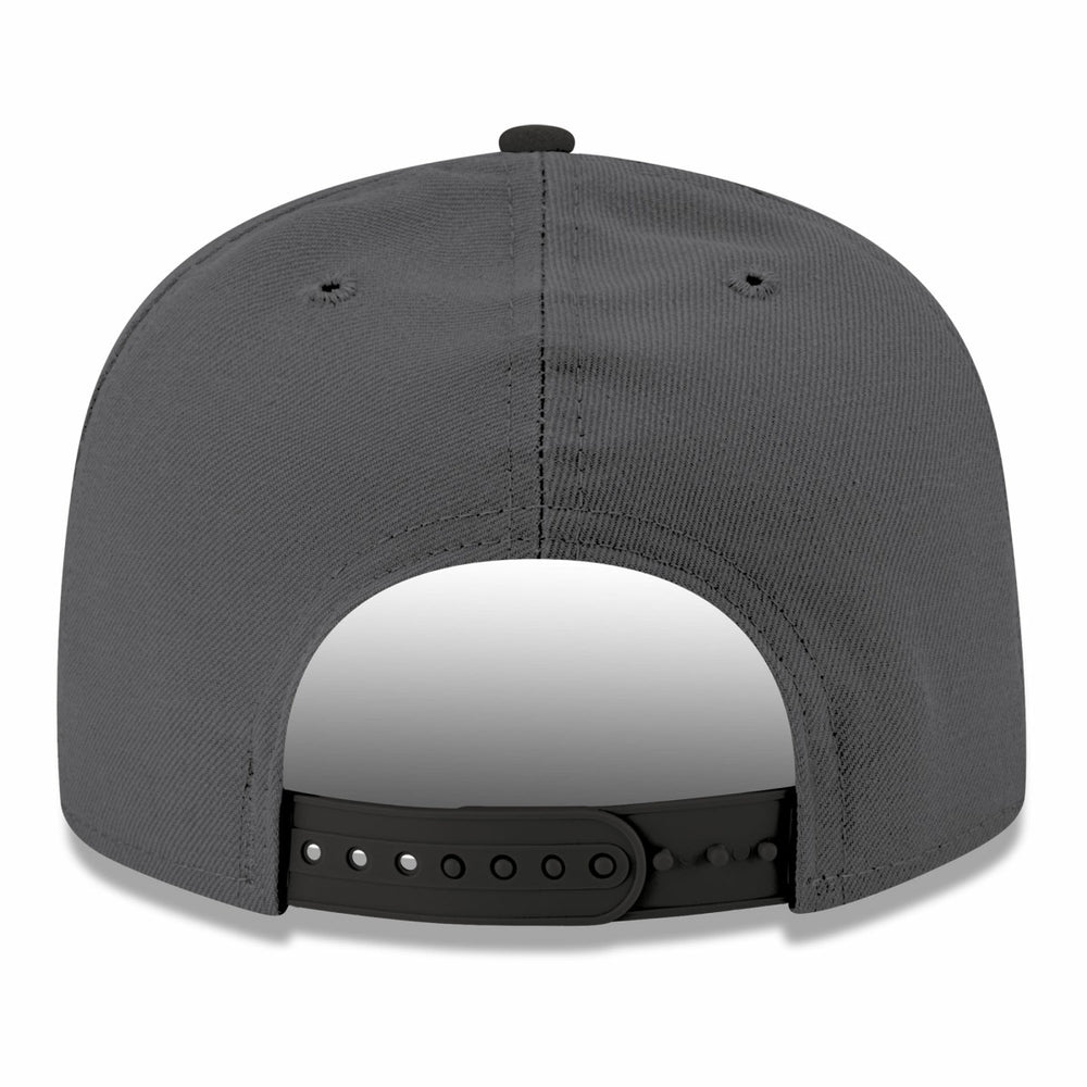 Utah Jazz Logo 2-Tone 9FIFTY Snapback Hat Gray/Black | New Era US