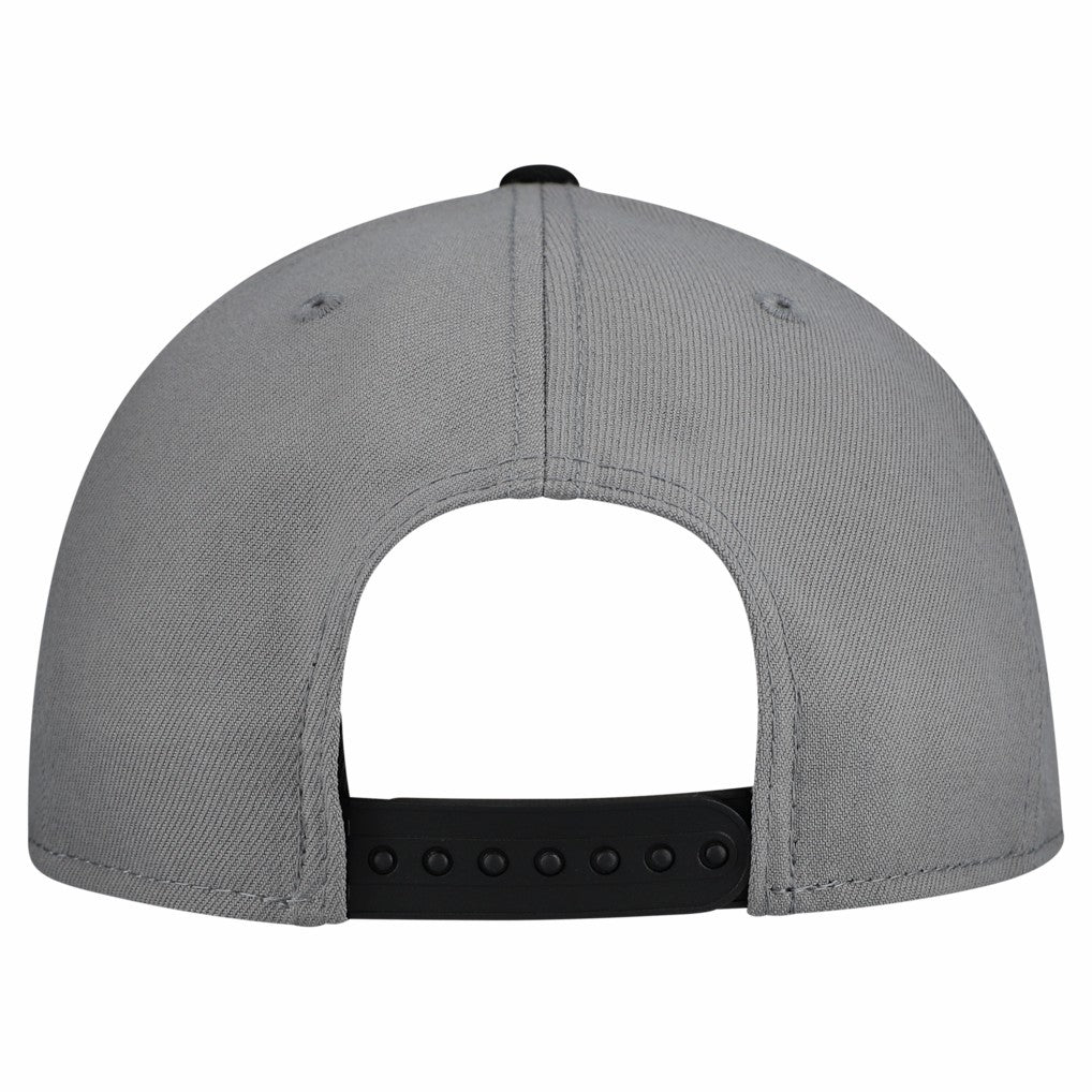 Chicago Bulls Core Logo Storm Gray Two-Tone 9FIFTY Snapback Hat Gray | New Era Lifestyle