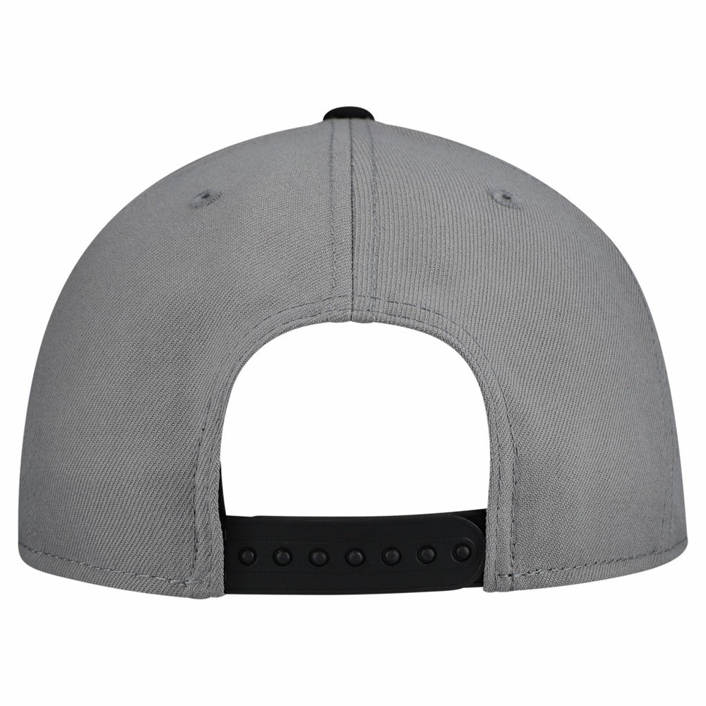 Chicago Bulls Core Logo Storm Gray Two-Tone 9FIFTY Snapback Hat Gray | New Era Lifestyle