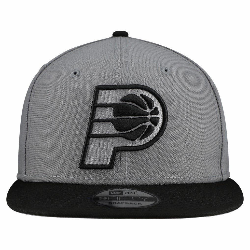 Indiana Pacers Core Logo Storm Gray Two-Tone 9FIFTY Snapback Hat Gray | New Era outlet