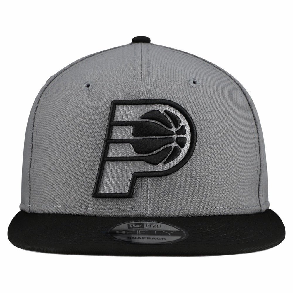 Indiana Pacers Core Logo Storm Gray Two-Tone 9FIFTY Snapback Hat Gray | New Era outlet